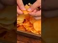 Easy Crispy Potato Chips Food Shorts Asmr