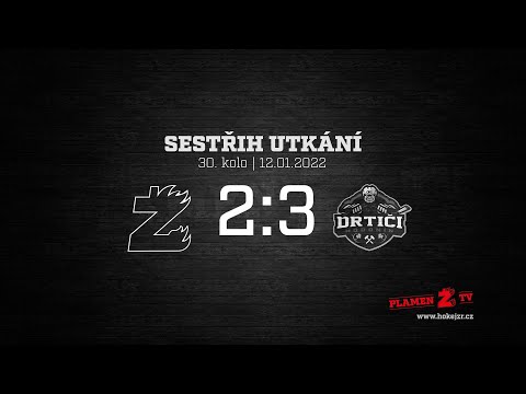 SESTŘIH | 2021/22 | 30. kolo | SKLH Žďár nad Sázavou - SHK Drtiči Hodonín 2:3 (12.01.2022)