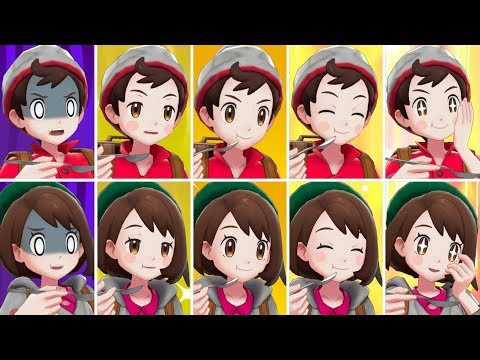 Pokémon Sword & Shield - All Curry Reactions