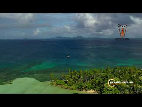 Bela Lagoa Chuuk pelo Chuuk Visitors Bureau