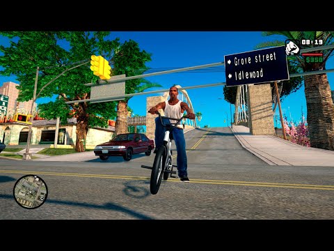 GTA San Andreas 2021 4K Gameplay Part 1 - Big Smoke, Sweet & Kendl - GTA San Andreas 4K 60FPS PC