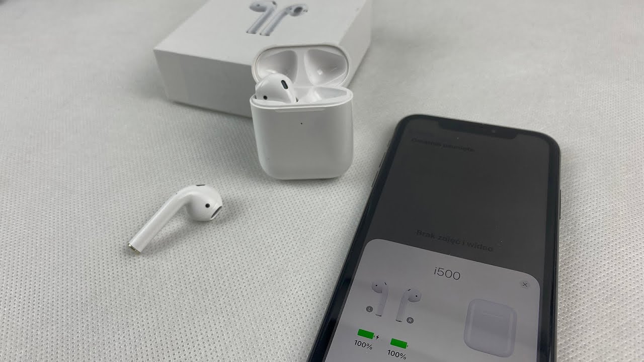 Jak sparować i połączyć słuchawki TWS i500