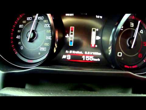 Jaguar XE 20d Acceleration 190km/h