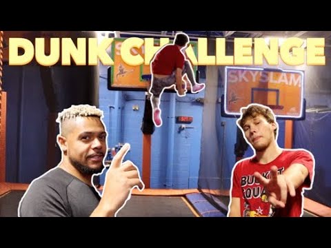 INSANE Sky Zone Dunk Challenge vs 2HYPE, AJ Lapray & Randall Twins!