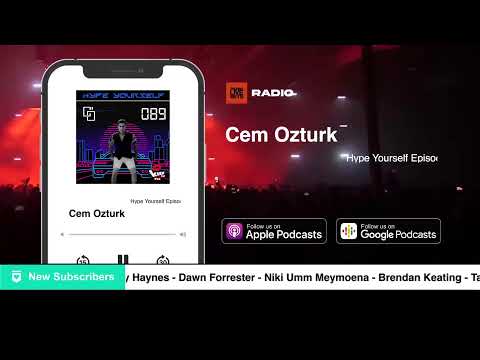 Techno DJ Mix Set by Cem Ozturk - Hype Yourself Episode 89 x KISS FM 91.6 Live - 29-07-2023