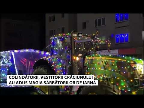 Colindătorii, vestitorii Crăciunului au adus magia sărbătorilor de iarnă