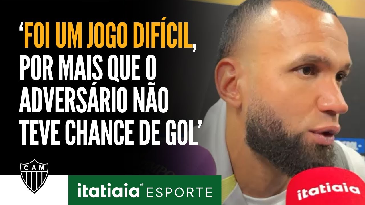 EVERSON FALA SOBRE AS DIFICULDADES DO JOGO CONTRA O RIVER PLATE APÓS VITÓRIA NA ARENA MRV