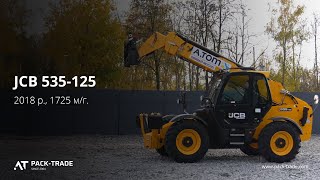 Телескопічний навантажувач JCB 535V125 Hi-Viz 2018 р. 55 кВт. 1725 м/г., №2904 L БРОНЬ