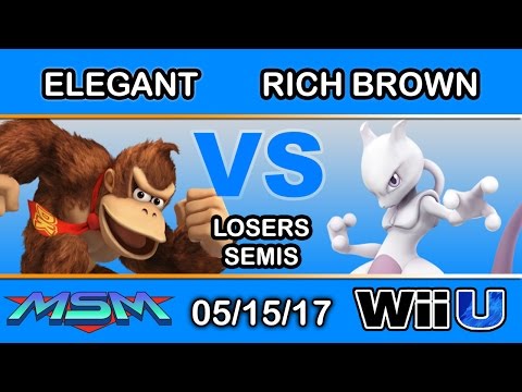 MSM 97 - BSD | Elegant (DK, Luigi, Dr. Mario) Vs. PG | Rich Brown (Mewtwo) Losers Semis