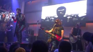 Fozzy DO YOU WANNA START A WAR Judas Rising tour Pittsburgh