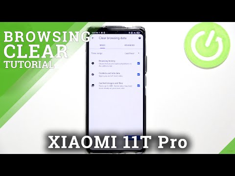 How to Clear Browser in XIAOMI 11T Pro - Clear Browsing Data