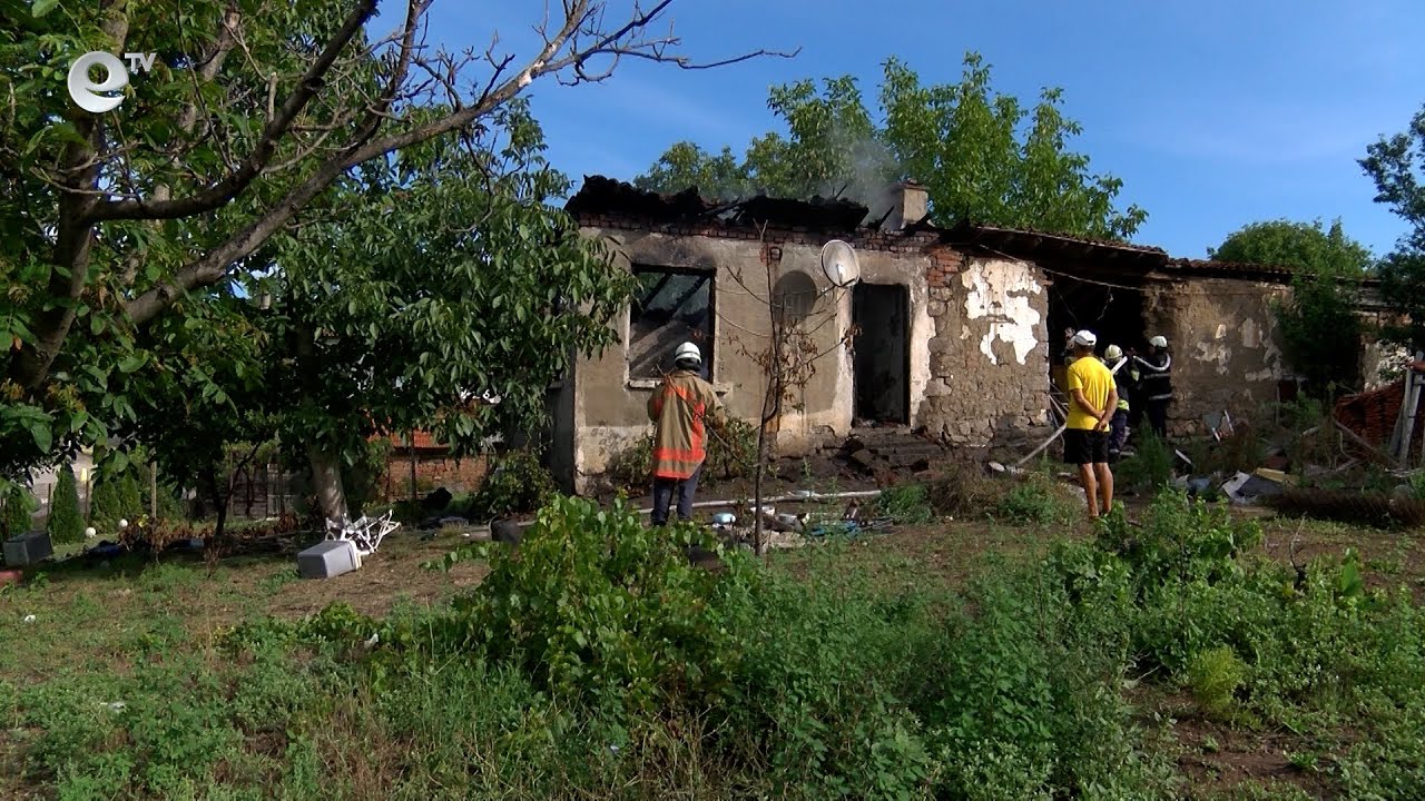Къща изгоря почти до основи при пожар в с. Тракиец.