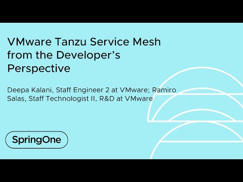 VMware Tanzu Service Mesh from the Developer’s Perspective