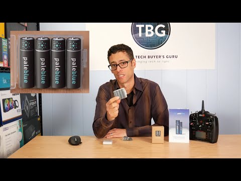 Pale Blue Lithium-Polymer (LiPo) AA & AAA Battery Review