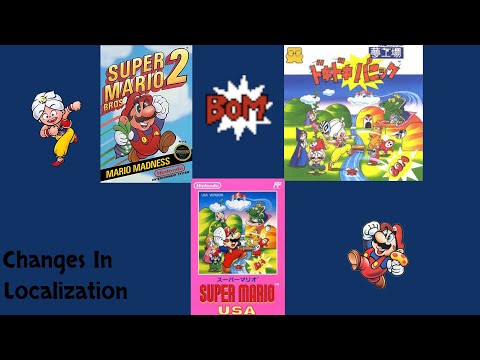 Localization Series #1 - Yume Kōjō: Doki Doki Panic, Super Mario Brothers 2, And Super Mario USA