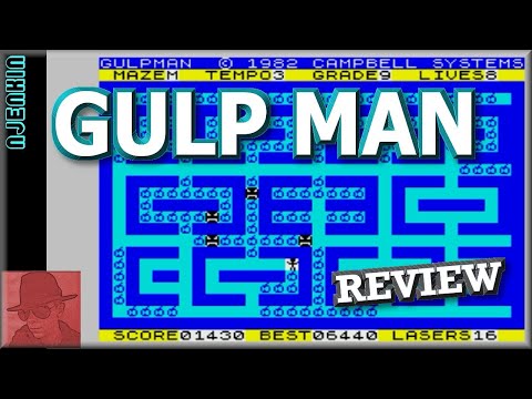 Gulp Man - on the ZX Spectrum 48K !! with Commentary