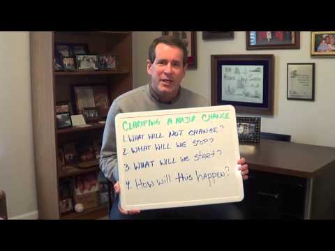 How to Communicate a Major Change