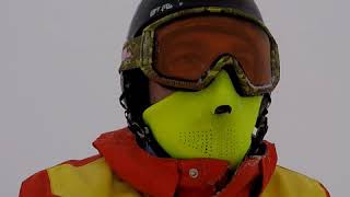 preview picture of video 'How to snowkite in Lapland? Pallas kiteweek day 4 14 Feb 2018'