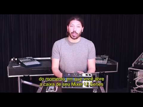 Soundcraft Ui Series - Tutorial - Capítulo 1 - Retirando da Caixa e Iniciando