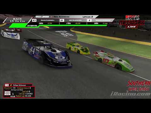 Southern Super Series LIVE Dirt LATE MODELS @ CHARLOTTE 3-2-18