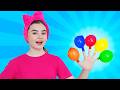 Balloon Finger Family Song Baby Shark Kids Songs Collection Nick And Poli
