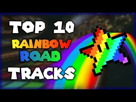Top 10 Rainbow Road TRACKS ! Video