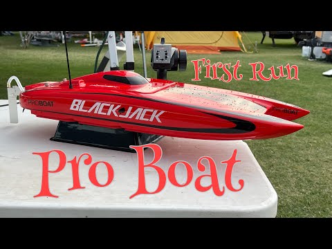 Pro Boat RC Black Jack Horizon Hobby Maiden Voyage