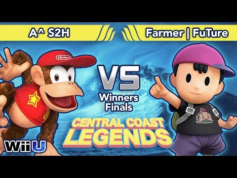 CenCoast Legends - A^ S2H (Diddy Kong) Vs. Farmer | FuTure (Ness) -Singles WFs - Smash Wii U