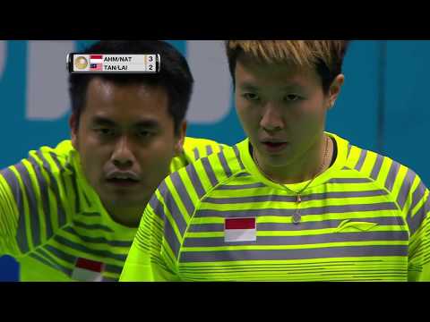 Dubai World Superseries Finals 2017 | Badminton Day 2 M5-XD | Ahm/Nat vs Tan/Lai