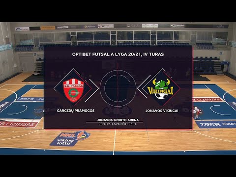 Optibet Futsal A Lyga | Gargždų Pramogos - Jonavos Vikingai | Rungtynių Santrauka |
