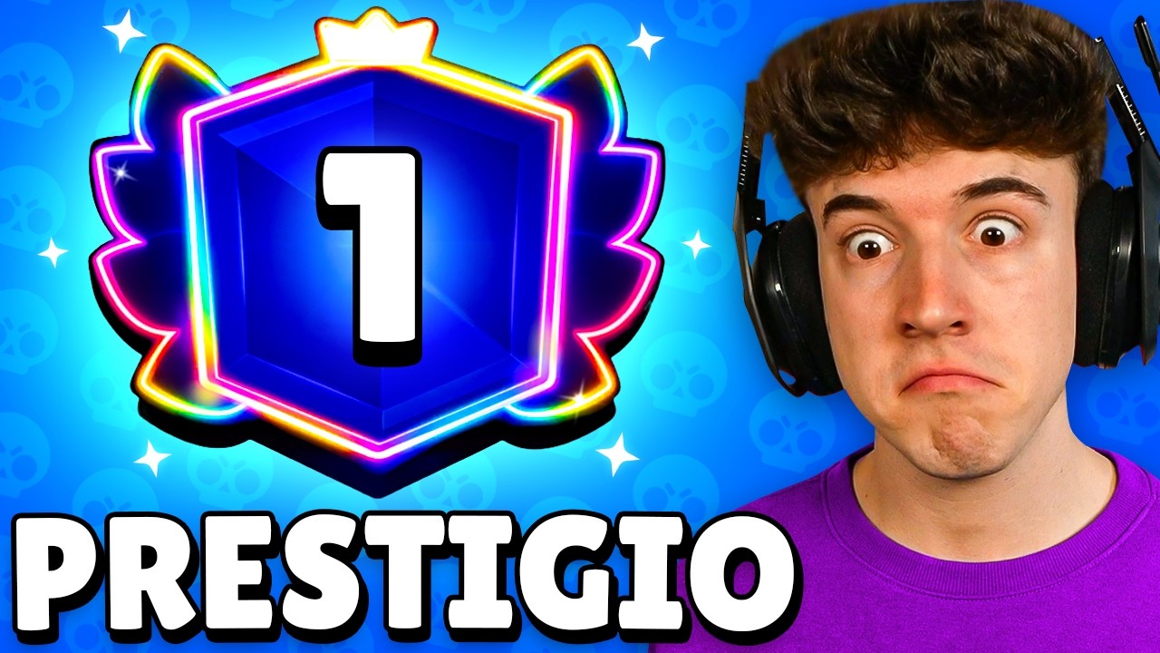 SUBO MI PRIMER PRESTIGIO en BRAWL STARS