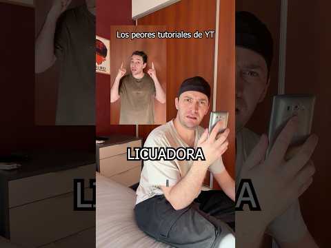 Los peores tutoriales de YouTube #youtubeshorts #shorts