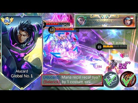 ALUCARD UNDERRATED BUT DESTROY META HEROES THIS BUILD IN SOLO RANK!!