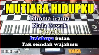 Download lagu MUTIARA HIDUPKU Karaoke Rhoma irama | Cover Korg pa3x Nada Cowok (Versi Terbaru) mp3
