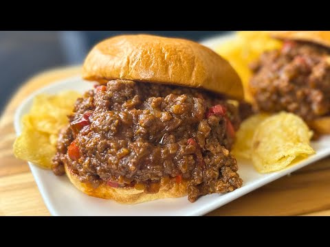 Forget Manwhich! Make these Easy and Delicious Homemade Sloppy joes!