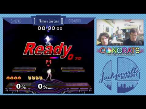 Jax Smash Weekly 3/2 - Sinbad(Sheik) Vs Soda Bro(Fox) - Melee Winners Semis