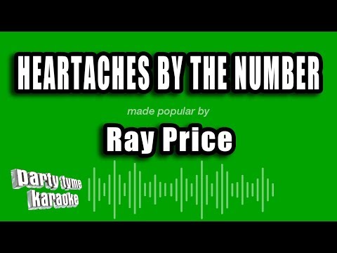 Ray Price - Heartaches By The Number (Karaoke Version)