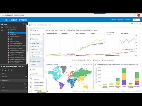 Simple Oracle Data Viz Techniques : Visualizing World Taxes
