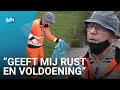 Zwerfvuil prikken is voor Toon het allermooiste wat er is