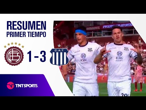 RESUMEN Primer Tiempo | Lanús vs. Talleres (1-3) | Fecha 18 - Torneo de la Liga 2021