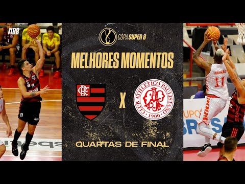 ISSO É SUPER 8! | MELHORES MOMENTOS | FLAMENGO 71 X 65 PAULISTANO | QUARTAS DE FINAL | COPA SUPER 8