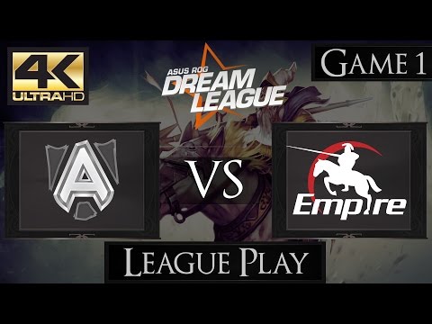 Dota 2 Alliance vs Team Empire | DreamLeague Season 3 [4k]