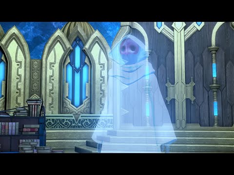 FFXIV Endwalker: Elidibus in the Crystal Tower.