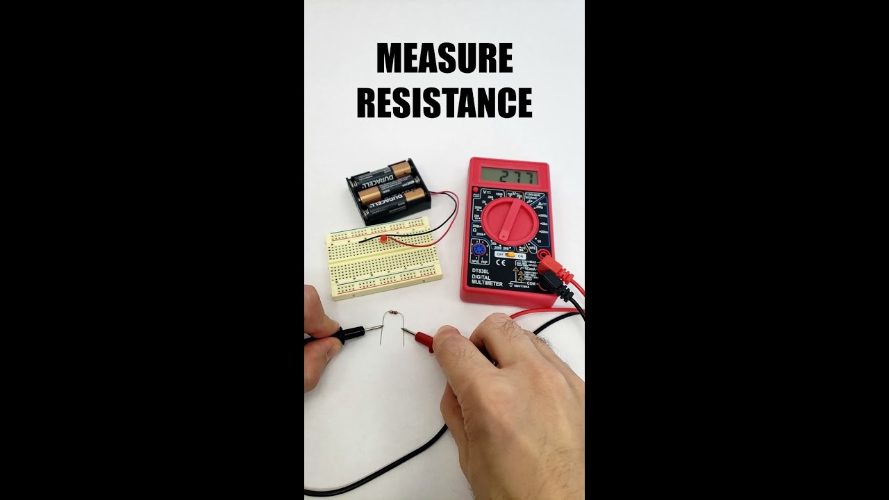 How to Measure Resistance with a Multimeter