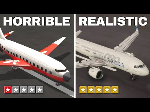 1 Star VS 5 Star Rated Mobile Flight Simulator