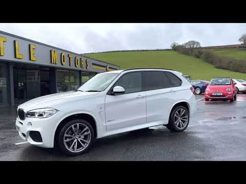 2017 BMW X5 xDrive30d M-SPORT in Alpine White for sale Castle Motors
