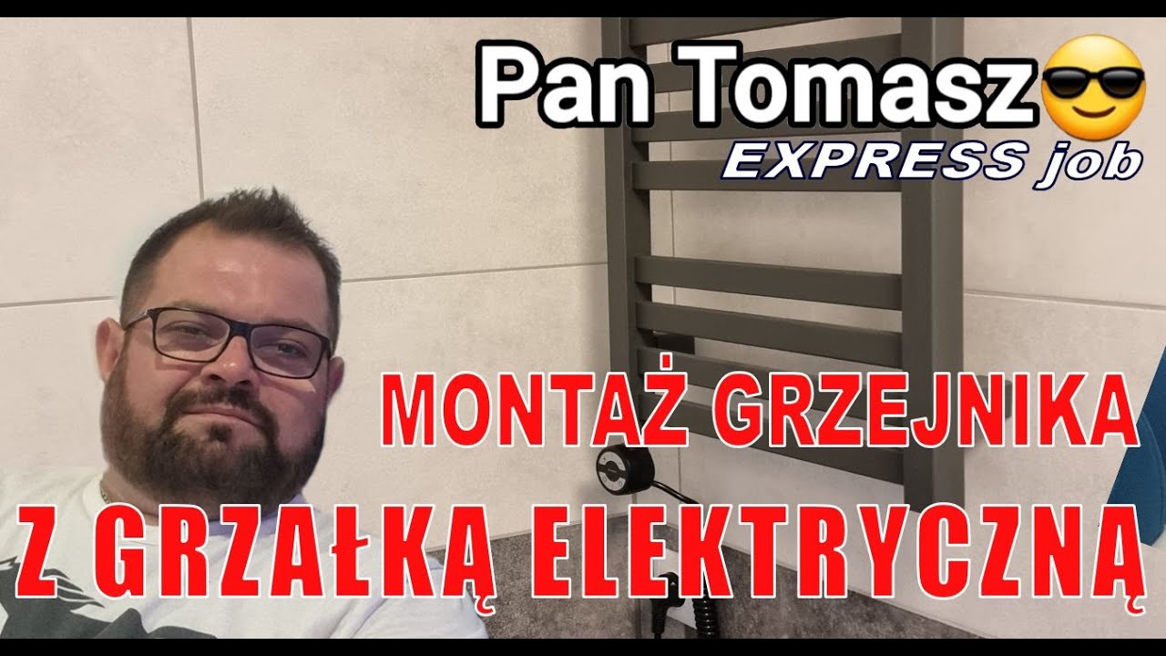 Grzejnik elektryczny w łazience