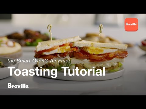 the Smart Oven® Air Fryer | Learn how to use the Toast function | Breville+
