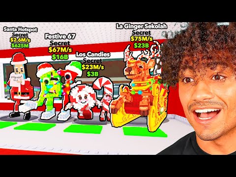 I Stole The 16 NEWEST CHRISTMAS BRAINROTS!