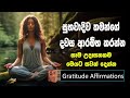 Daily Gratitude Affirmations Positive Affirmation For Successful Life 21 Days Sinhala